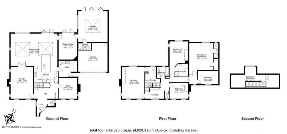 Floorplan for Collingham, Harewood Road, LS22 
