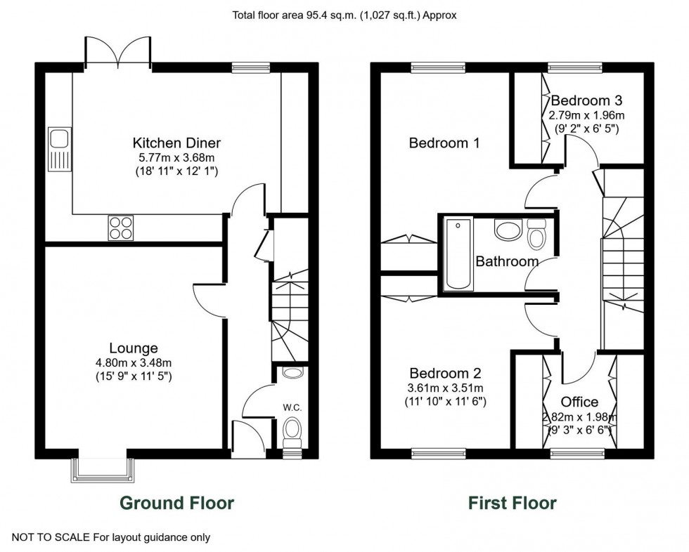 Floorplan for Wetherby, Ezart Avenue, LS22
