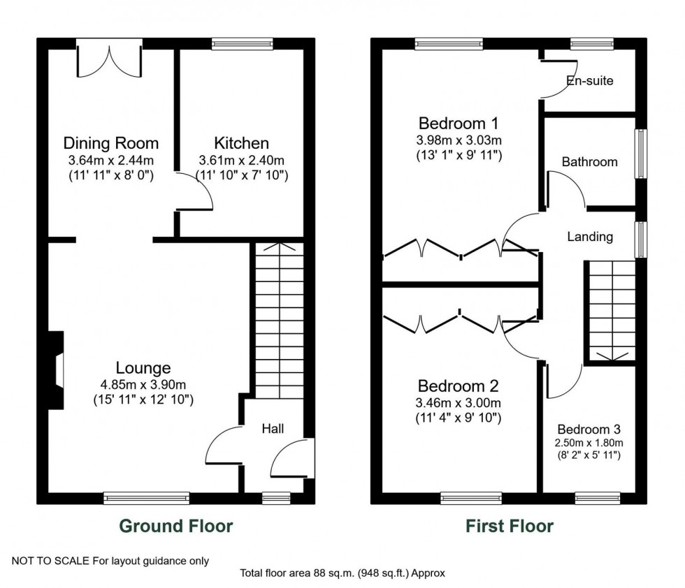Floorplan for Bramham, Wetherby, Low Way, LS23