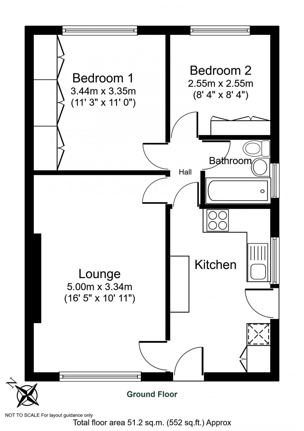 Floorplan for Wetherby, Oak Wood Road, LS22