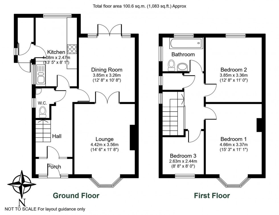 Floorplan for Wetherby, Coxwold View, LS22