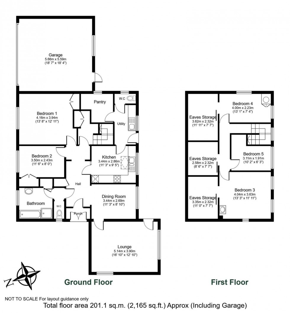 Floorplan for Boston Spa, Clarendon Road, LS23