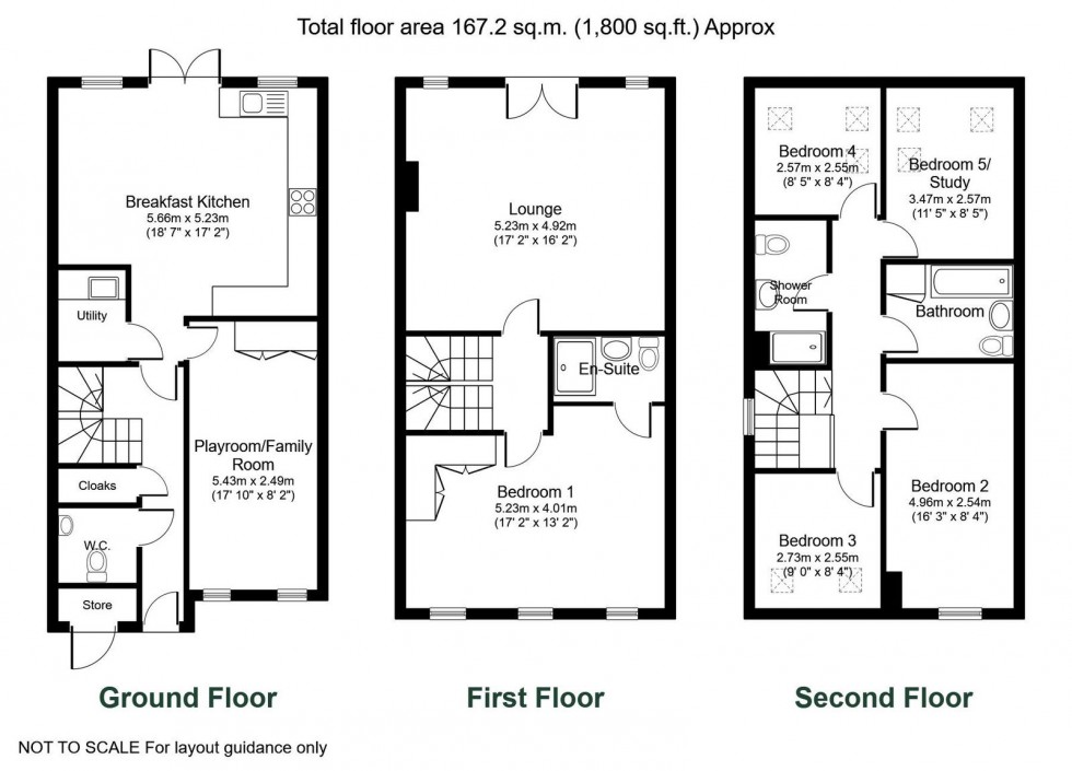 Floorplan for Thorp Arch, Woodlands Mews, LS23