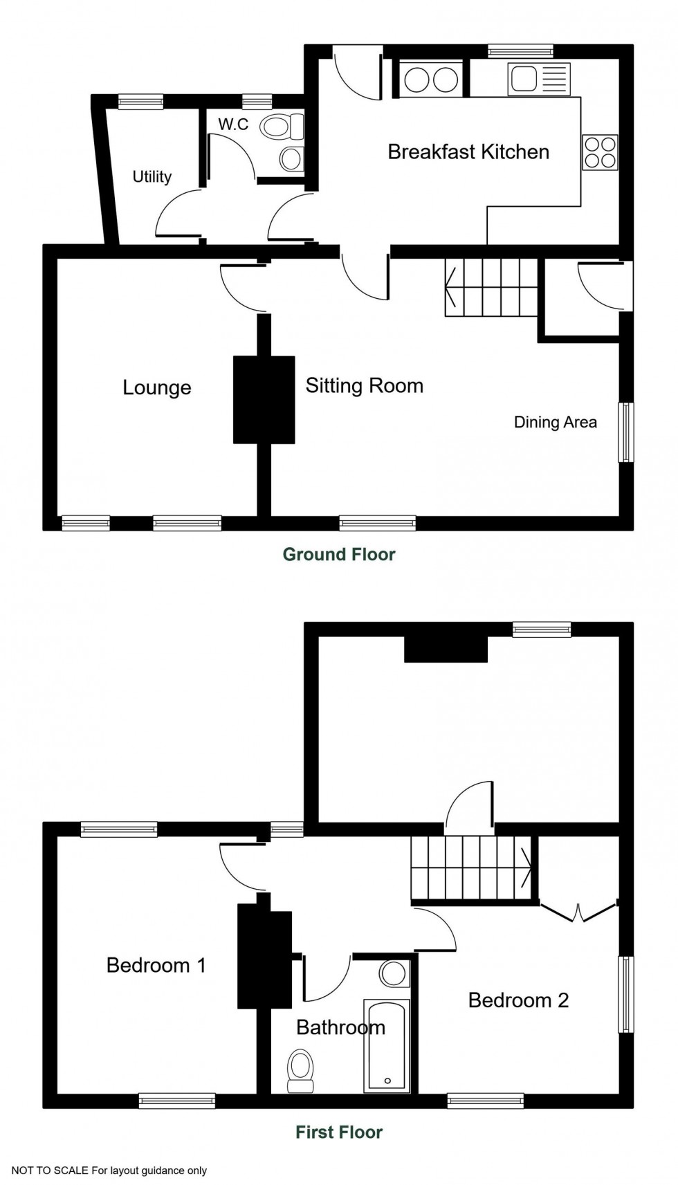 Floorplan for Sicklinghall, Main Street, LS22 