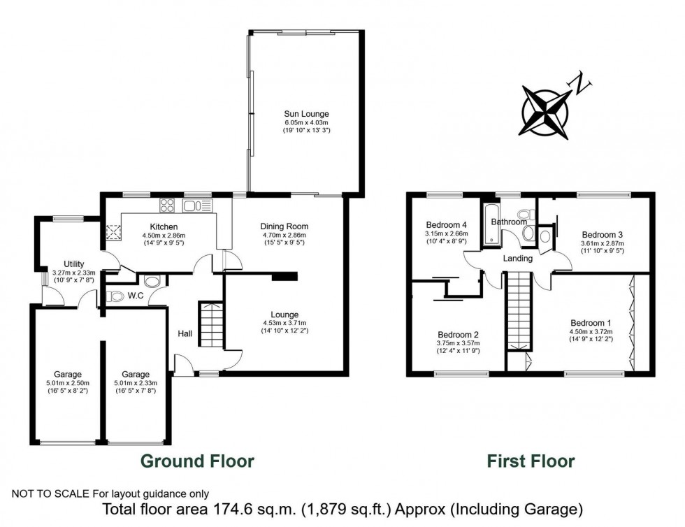 Floorplan for Boston Spa, Westwood Way, LS23 