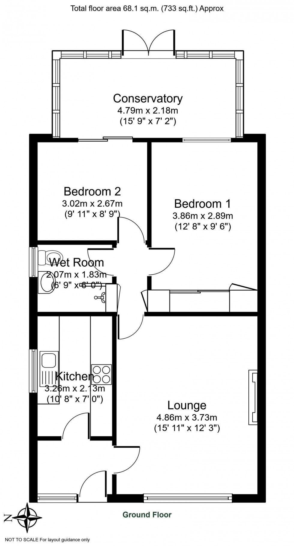 Floorplan for Wetherby, Lacey Grove, LS22