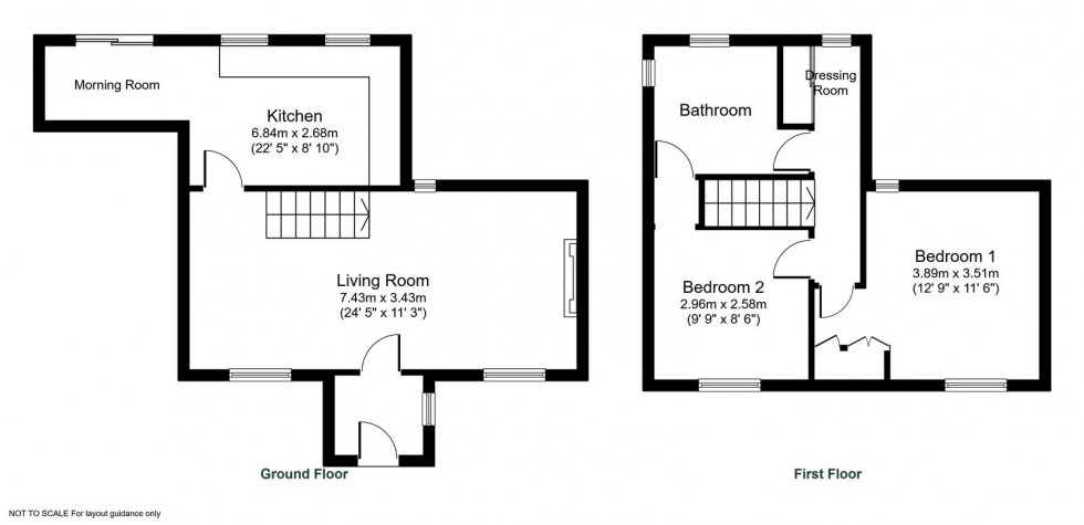 Floorplan for Little Ribston, Wetherby, North View, LS22