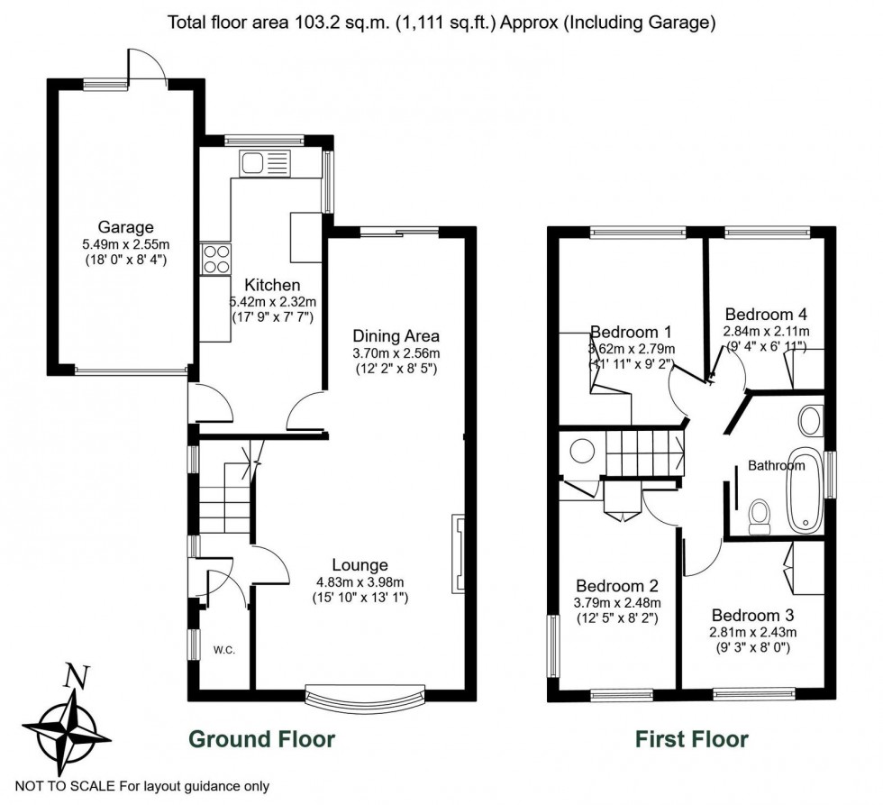 Floorplan for Wetherby, Badgerwood Glade, LS22