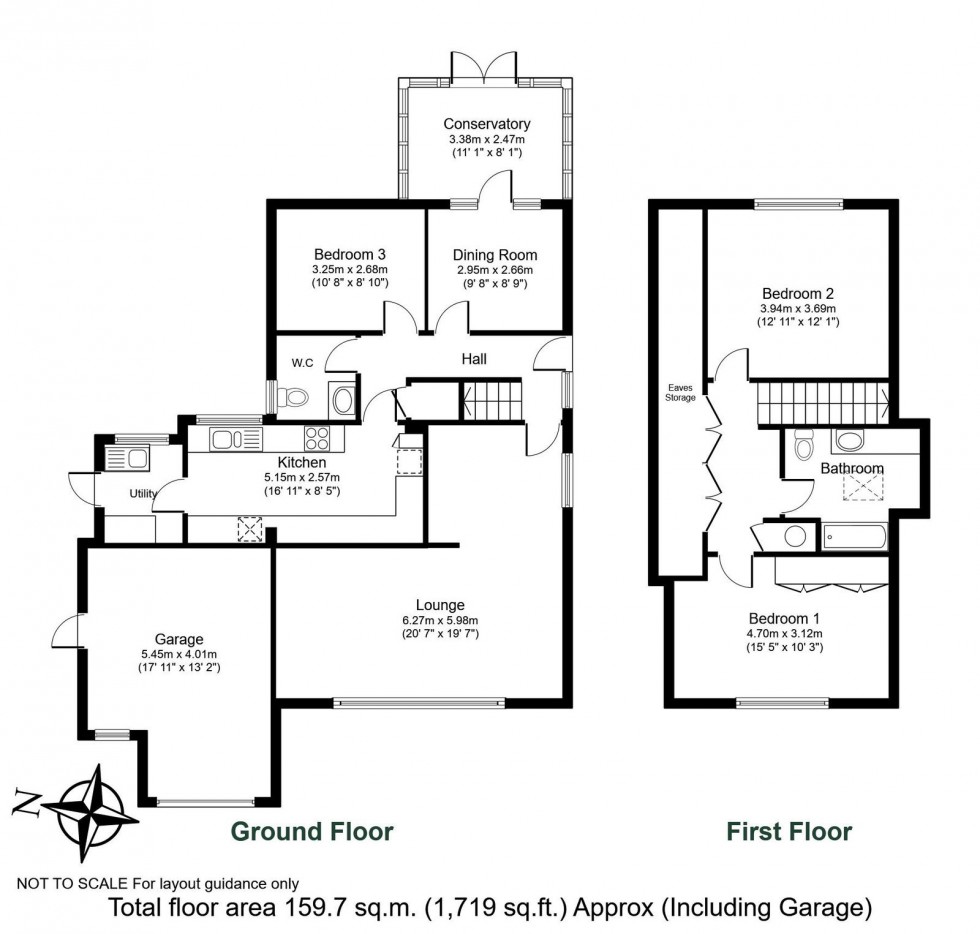Floorplan for Wetherby, Grasmere Avenue, LS22