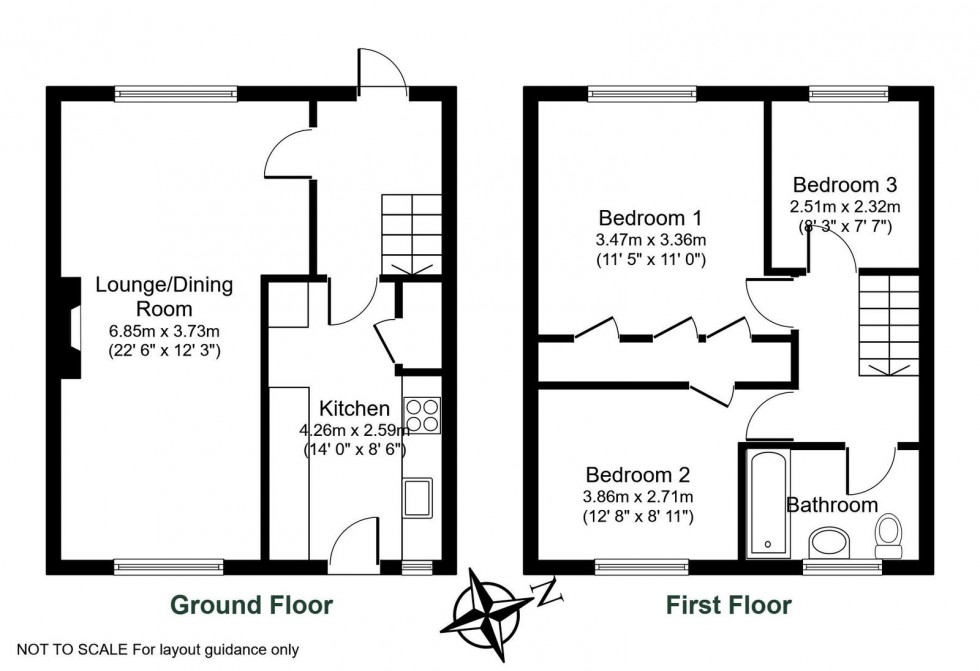 Floorplan for Tadcaster, Ash Tree Walk, LS24 