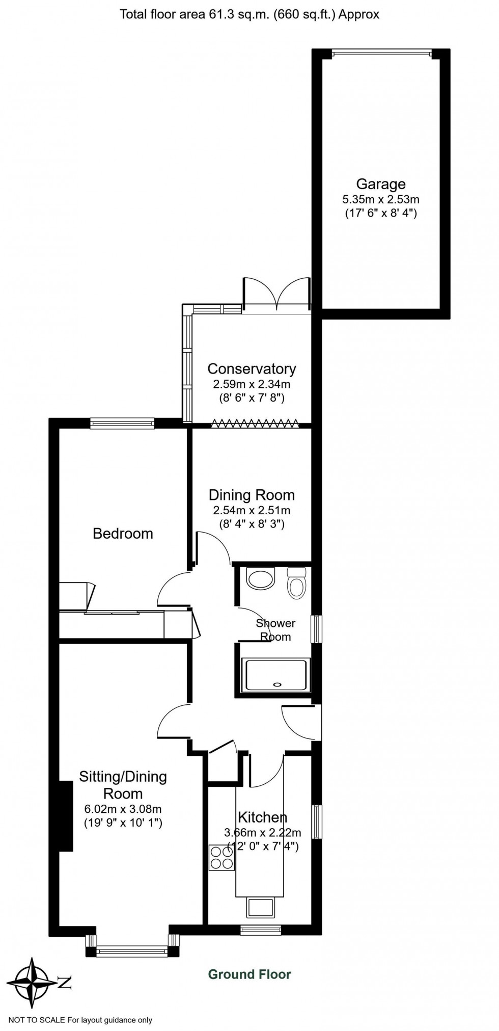 Floorplan for Wetherby, Grasmere Drive, LS22