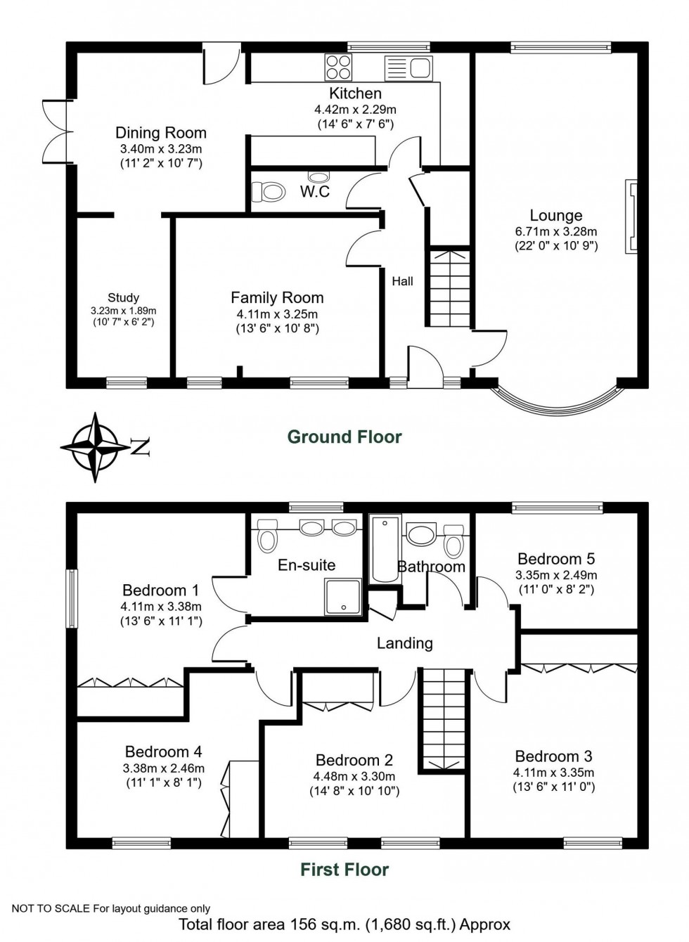 Floorplan for Wetherby, Beechwood Rise, LS22