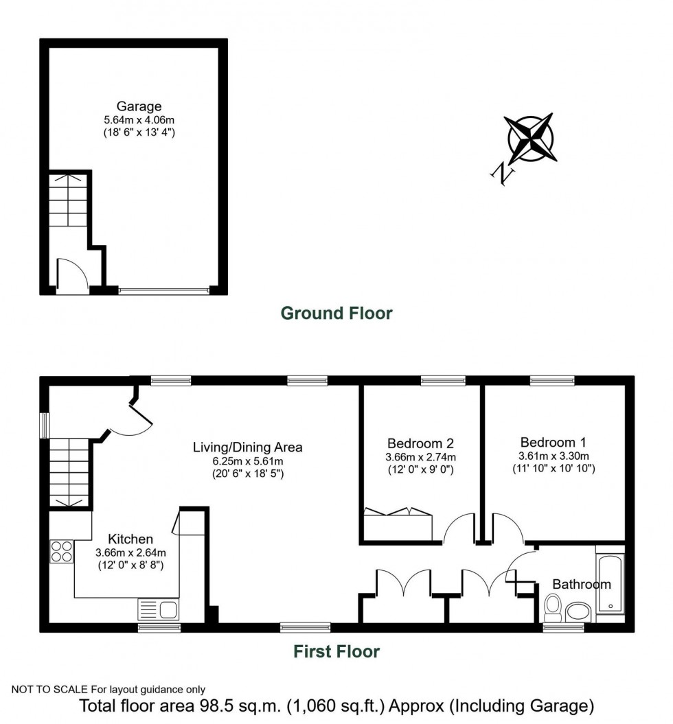 Floorplan for Boston Spa, Hampole Way, LS23 