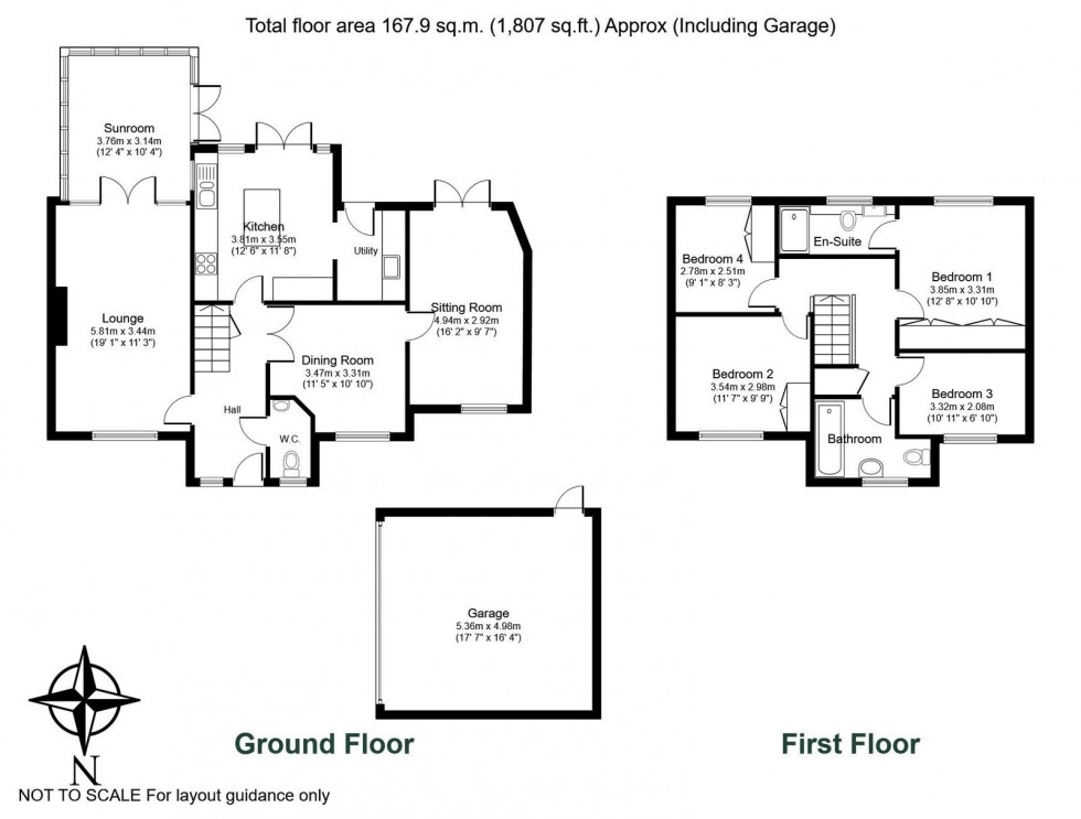 Floorplan for Tockwith, Westfield Green, YO26