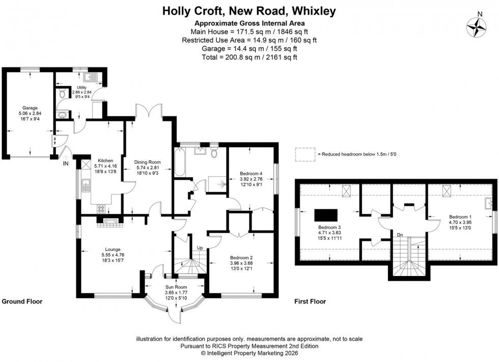 Floorplan for Whixley, New Road, YO26