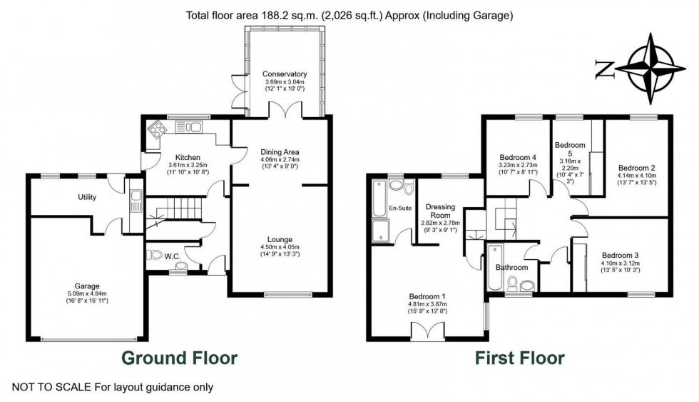 Floorplan for Bardsey, Cornmill Lane, LS17