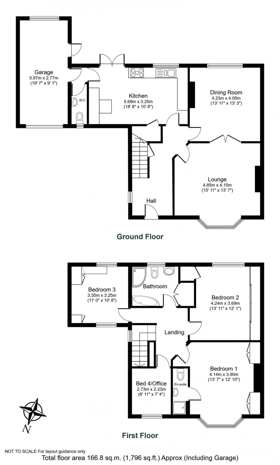 Floorplan for Bardsey, Leeds, Wetherby Road, LS17