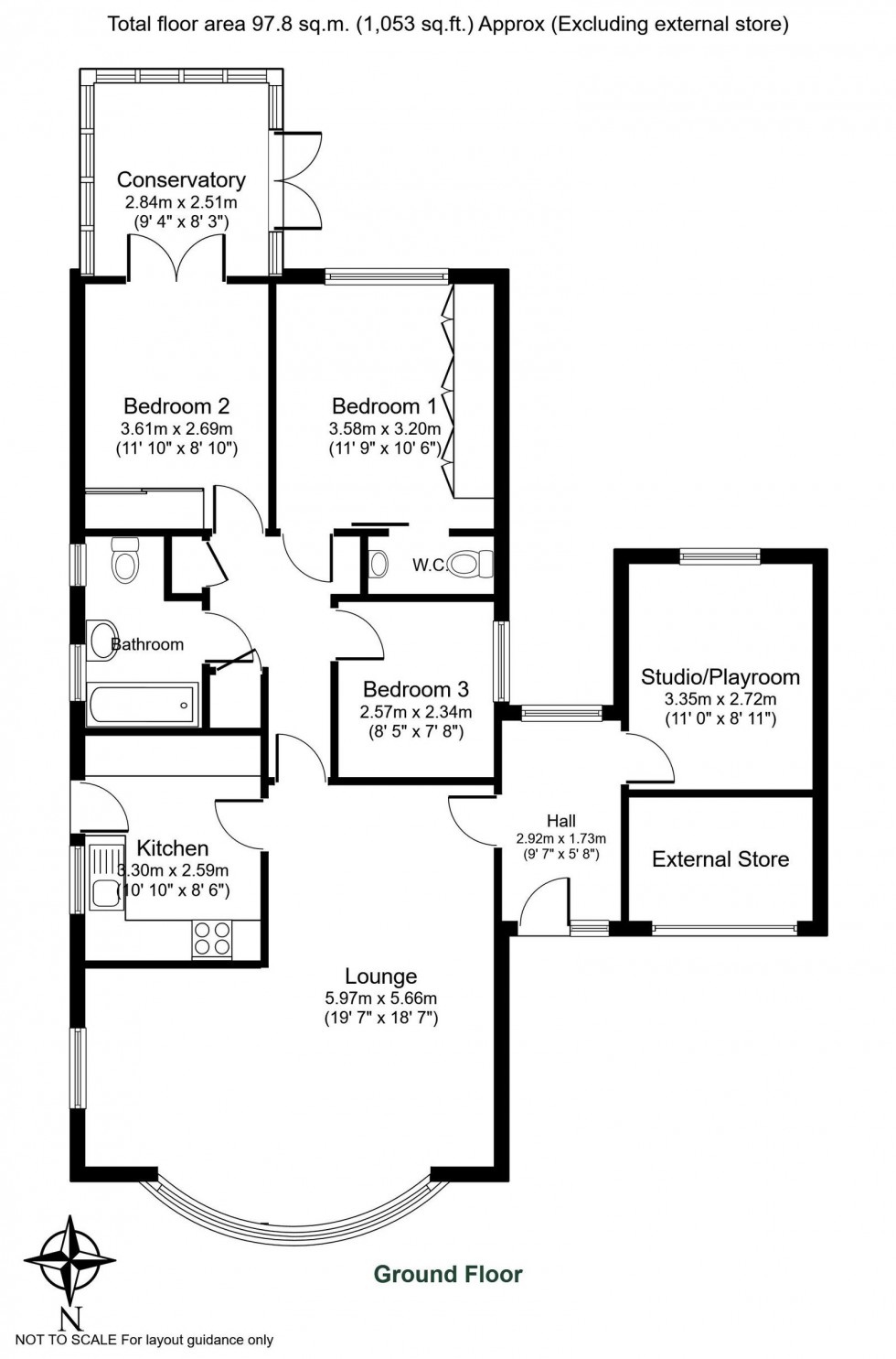 Floorplan for Wetherby, Ambleside Walk, LS22