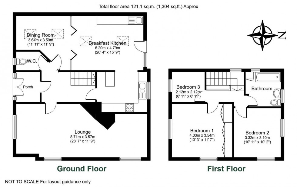 Floorplan for Clifford, Chapel Lane, LS23
