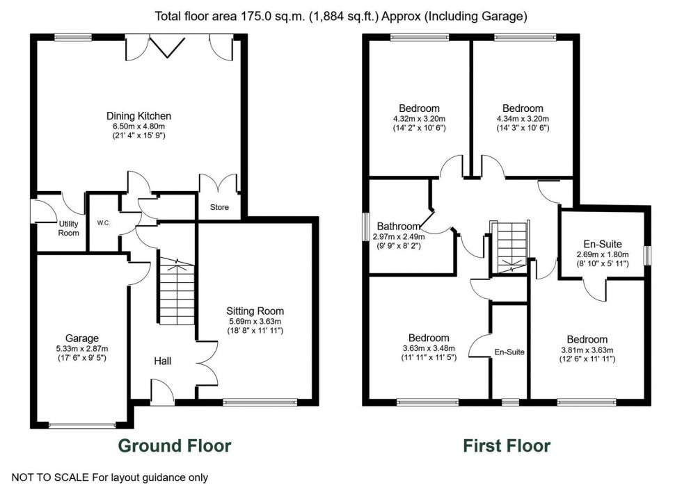 Floorplan for Little Ribston, Near Wetherby, Wetherby Road, LS22 