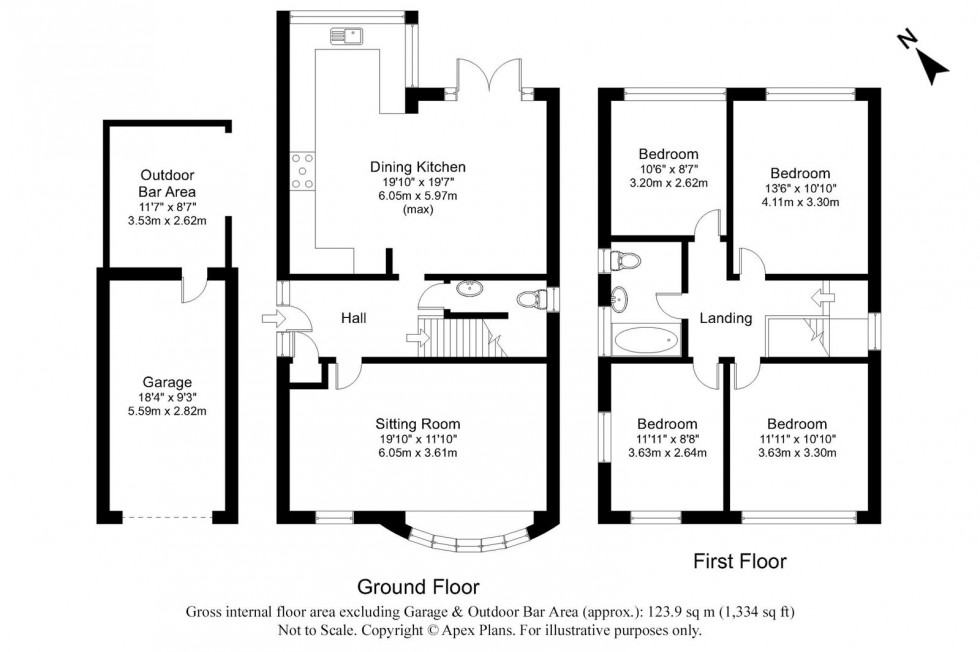 Floorplan for Wetherby, Badgerwood Glade, LS22