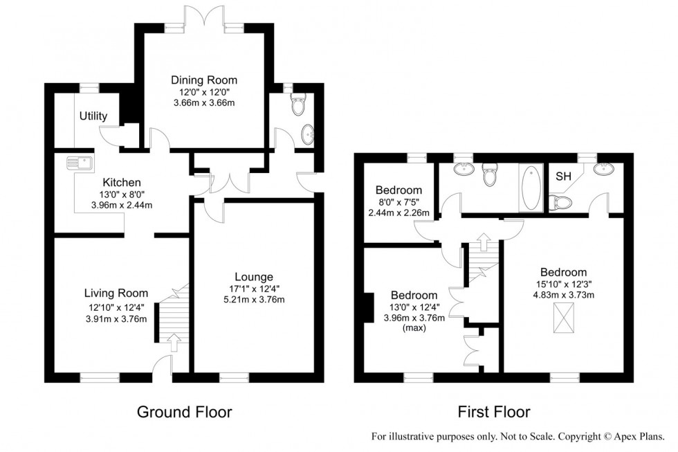 Floorplan for Wetherby, The Quarry, LS22