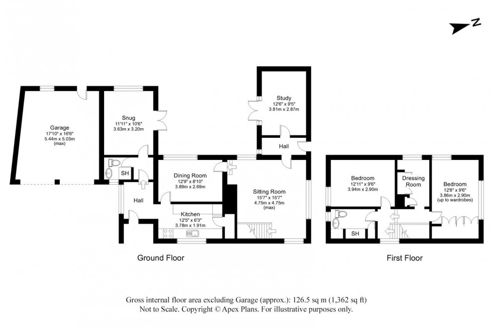 Floorplan for Bramham, The Crag, LS23