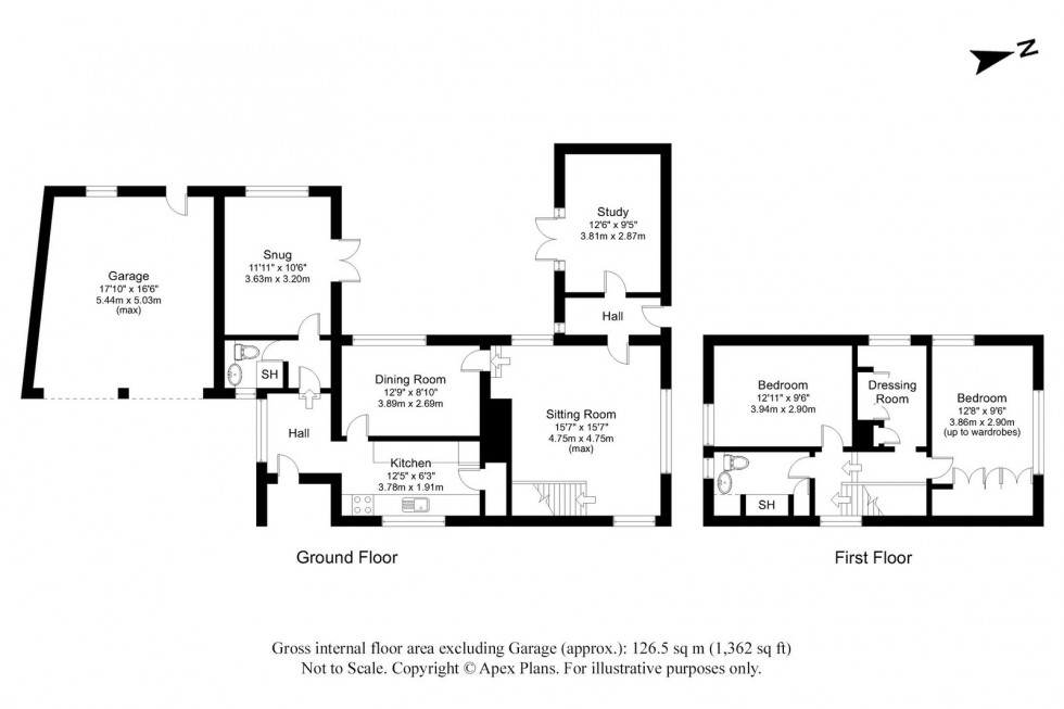 Floorplan for Bramham, The Crag, LS23