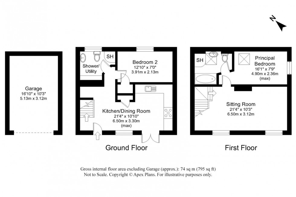 Floorplan for Spofforth, Harrogate, Manor Garth, HG3