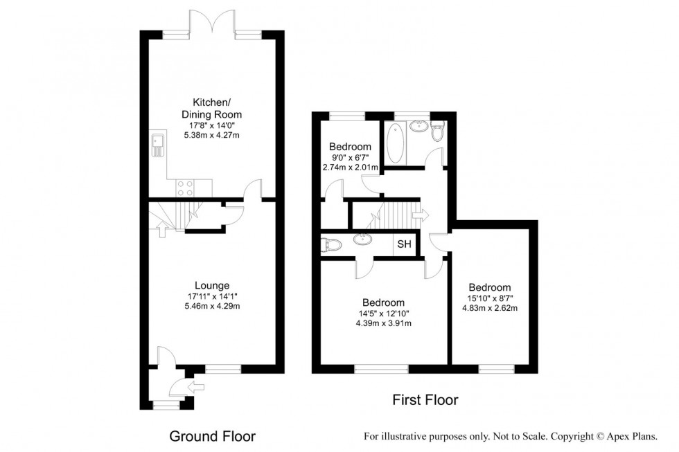 Floorplan for Bramham ~ Orchard Court, LS23 