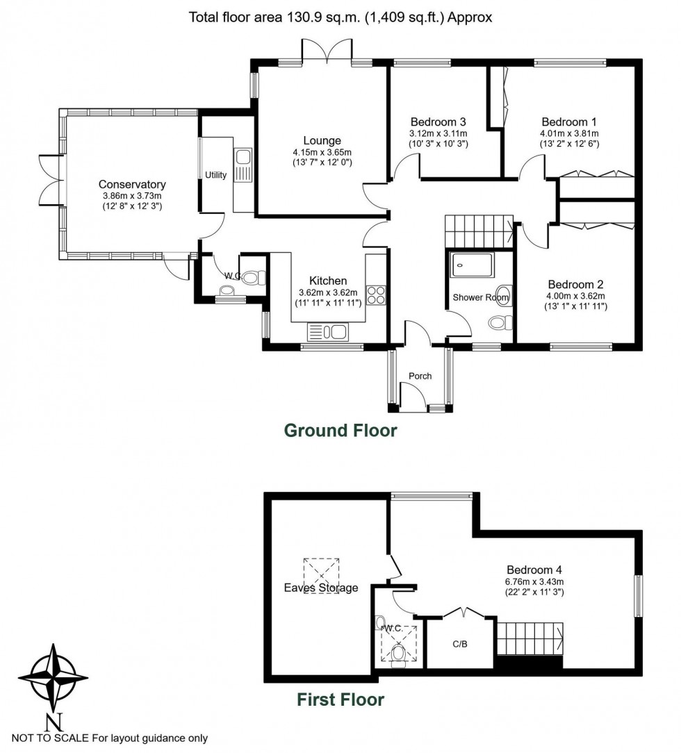Floorplan for Bardsey, Blackmoor Lane, Leeds, LS17