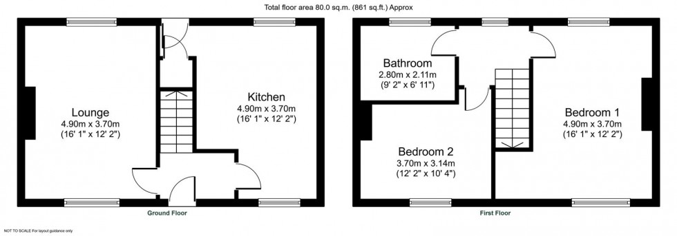 Floorplan for Thorner, Kirkfield Lane, LS14