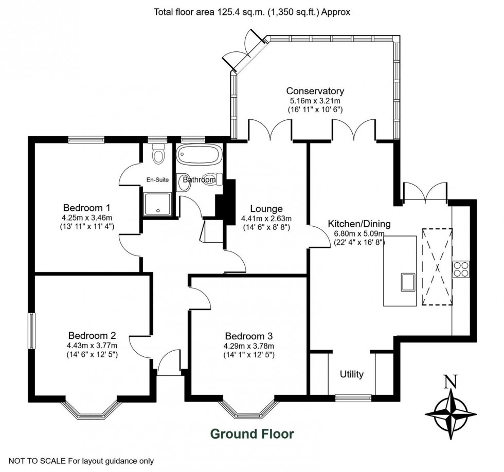 Floorplan for Wetherby, North Grove Crescent, LS22