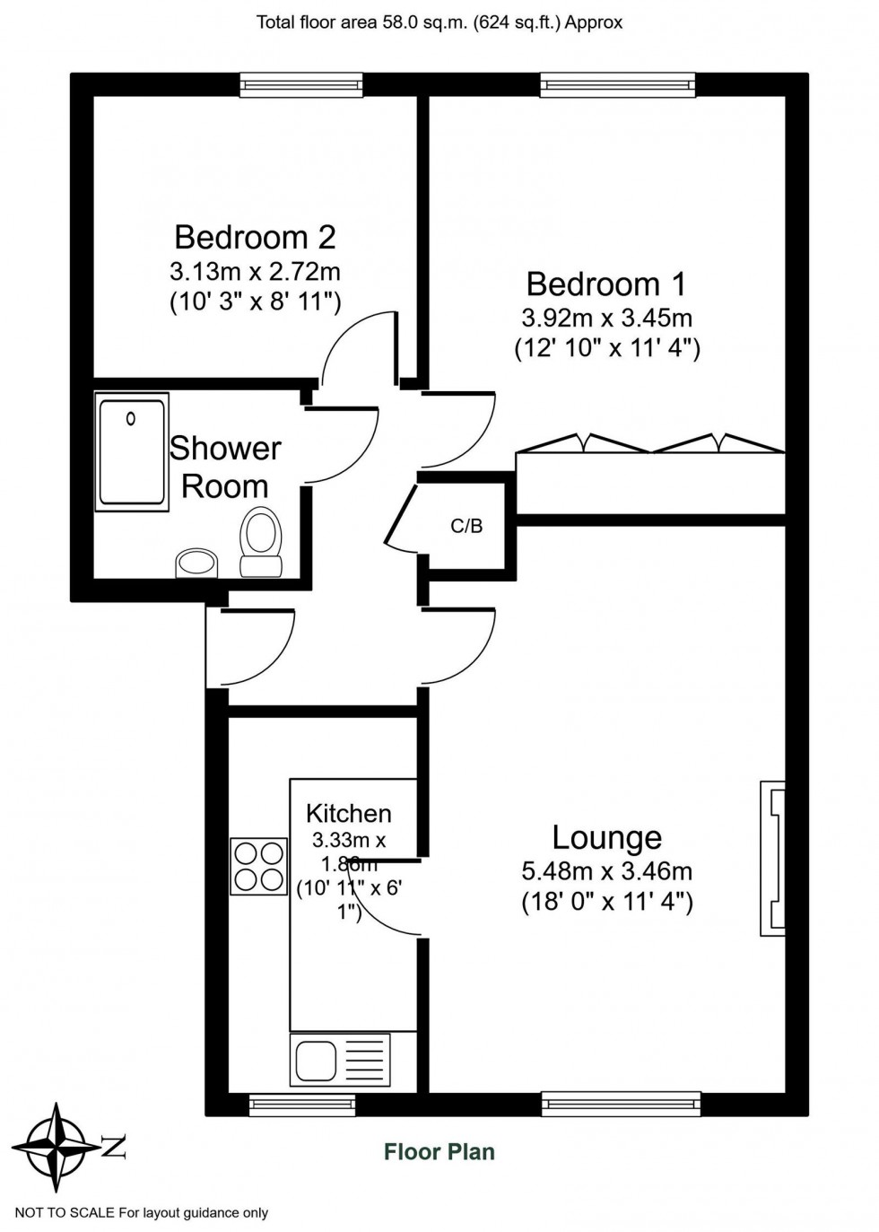Floorplan for Wetherby, North Grove Court, LS22