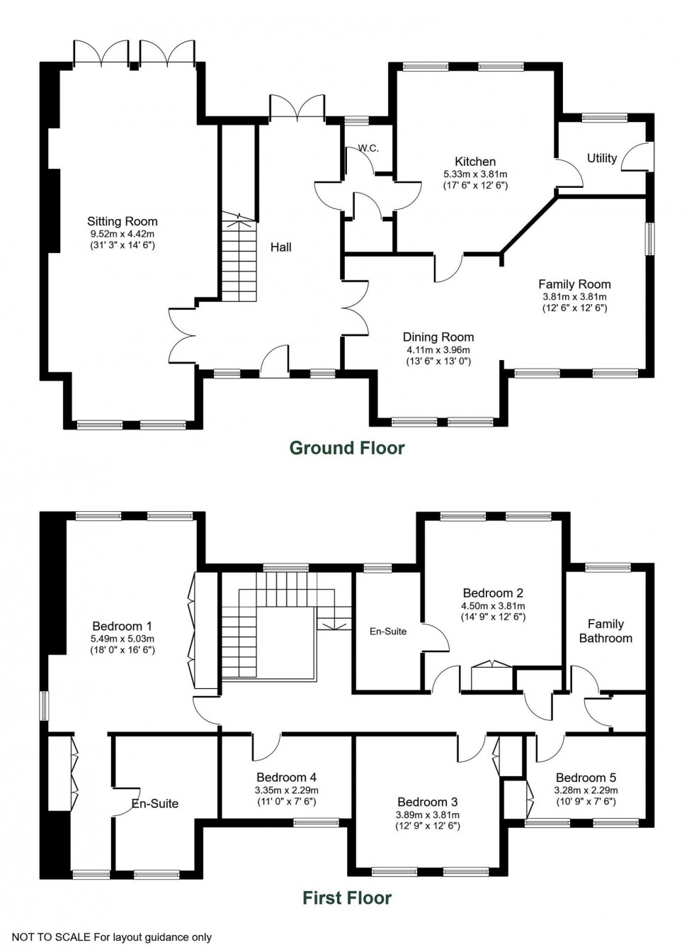Floorplan for Linton, Wetherby, Tib Garth, LS22 