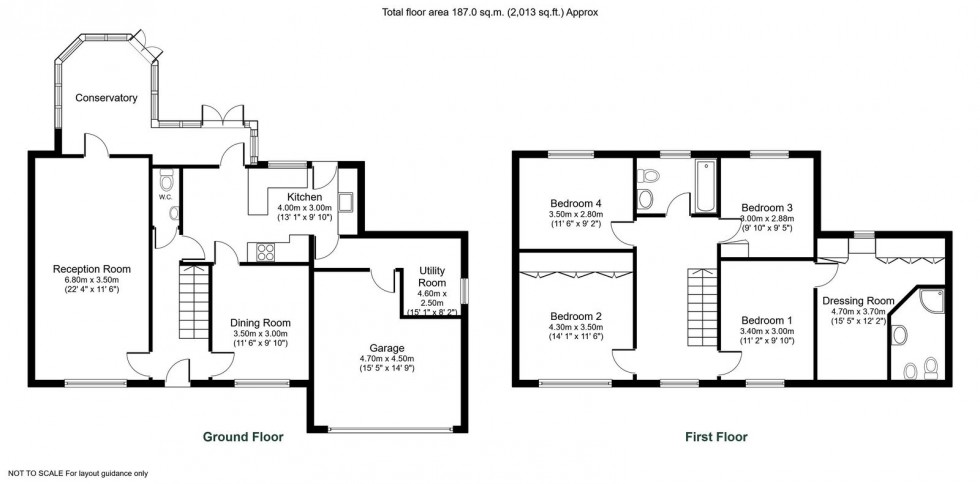 Floorplan for Kendal Gardens, Tockwith, York, YO26 7QR