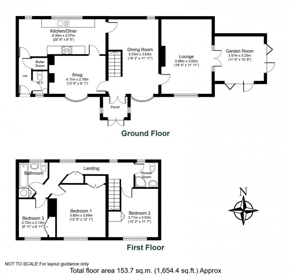Floorplan for Saxton, Main Street, LS24