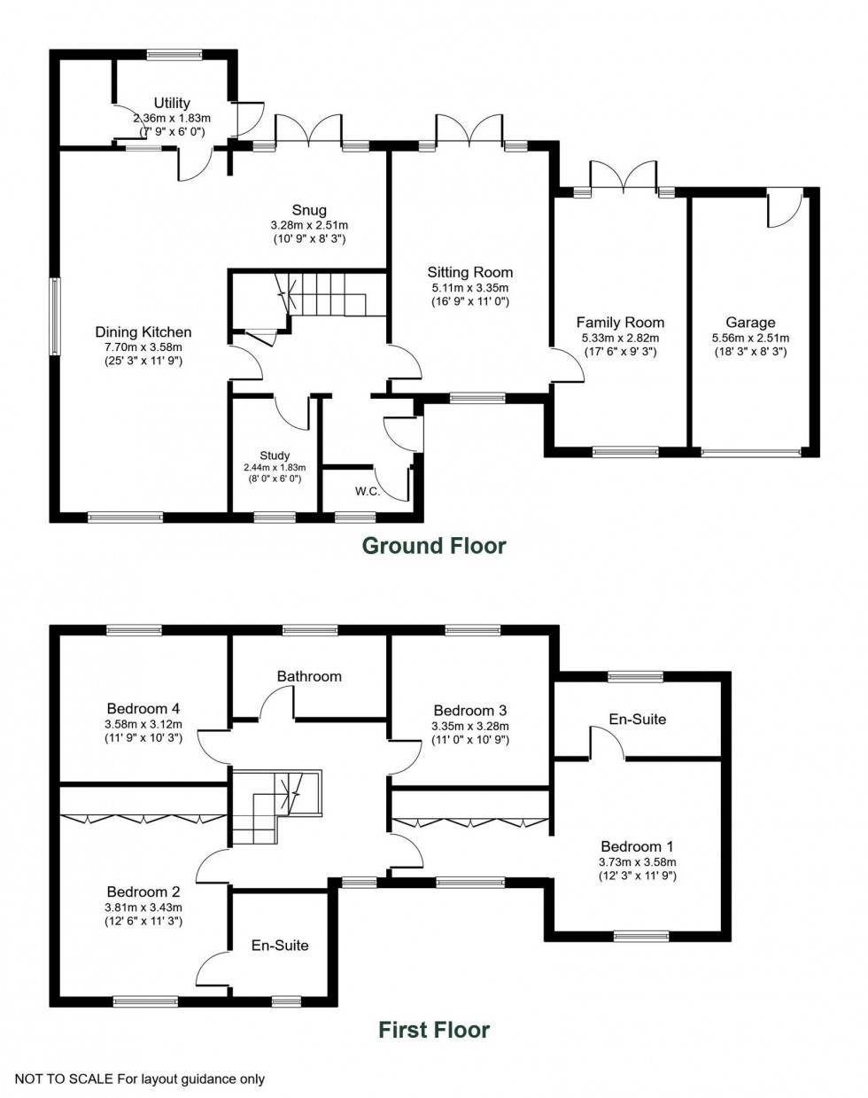 Floorplan for Collingham, School Lane, LS22