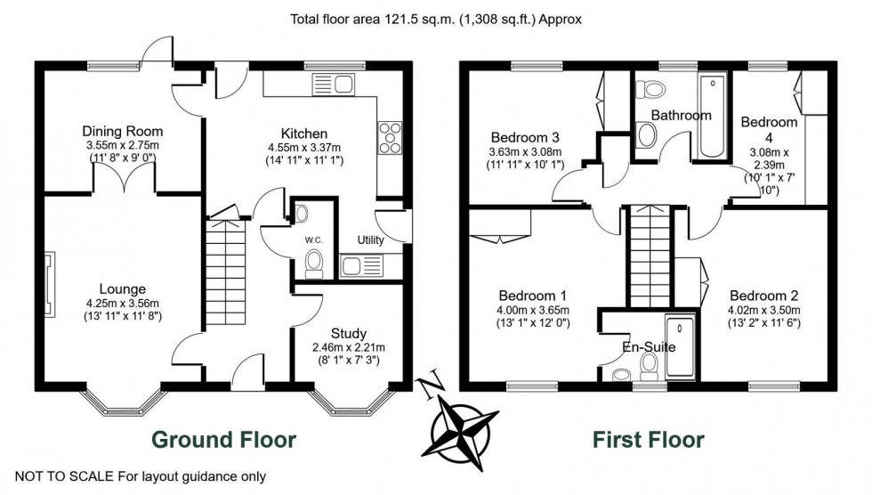 Floorplan for Boston Spa, Chaly Fields, LS23