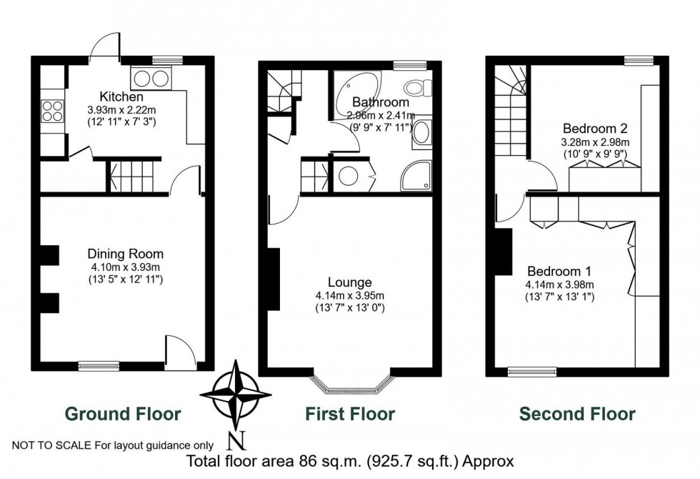 Floorplan for Clifford, High Street, LS23