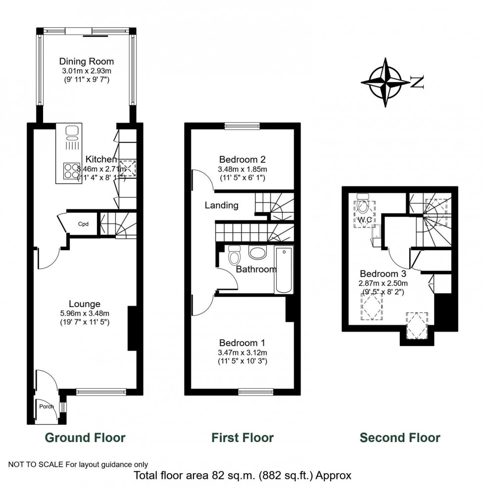 Floorplan for Wetherby, Grasmere Drive, LS22
