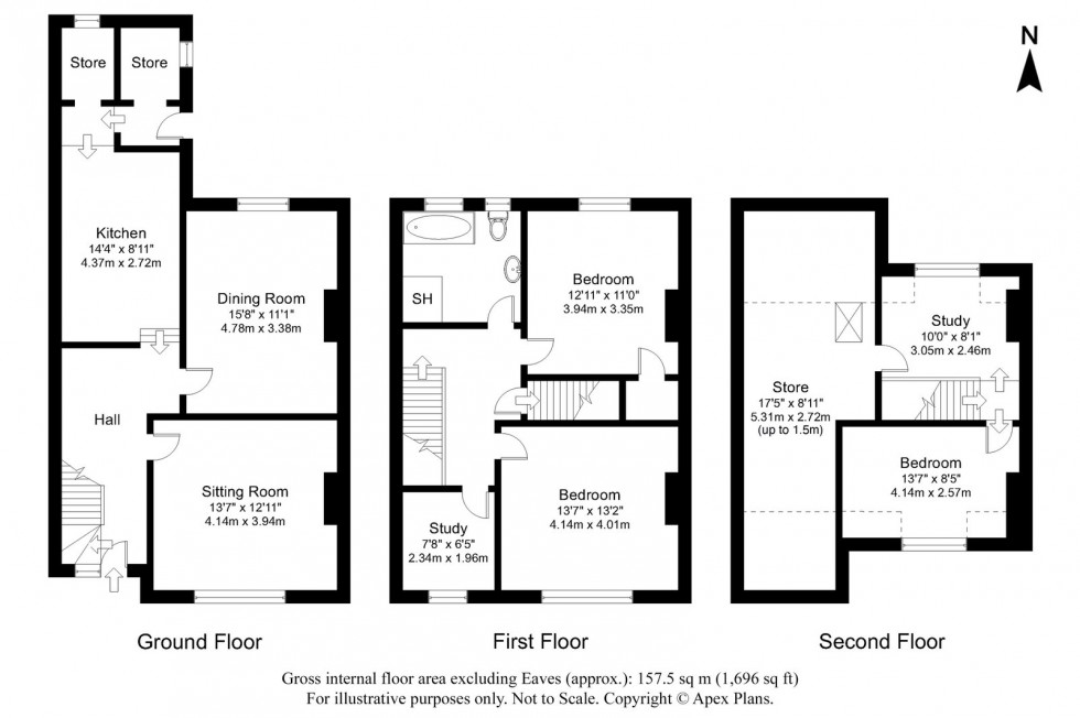 Floorplan for Collingham ~ School Lane, LS22 
