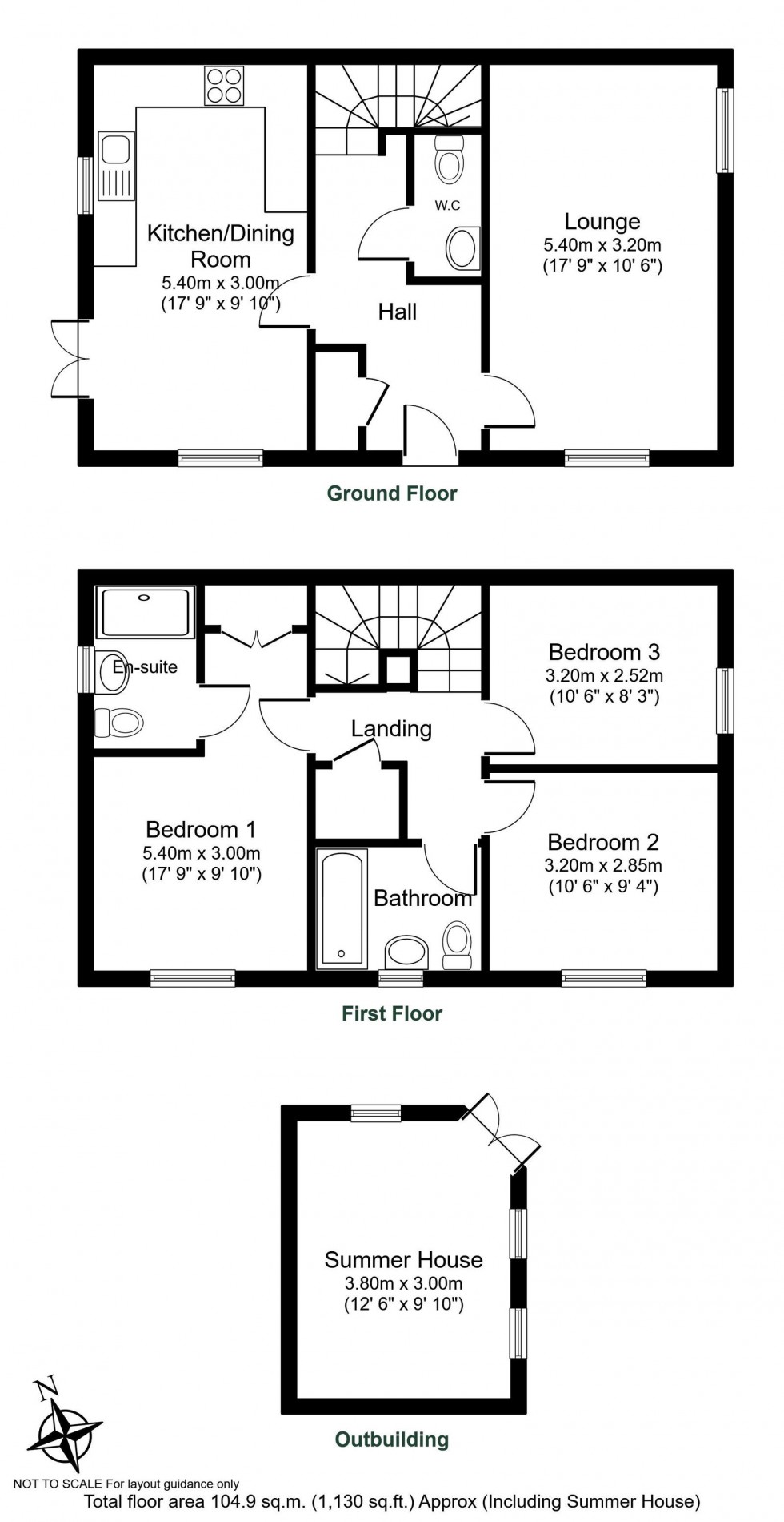 Floorplan for Thorp Arch, Wetherby, Rochester Row, LS23
