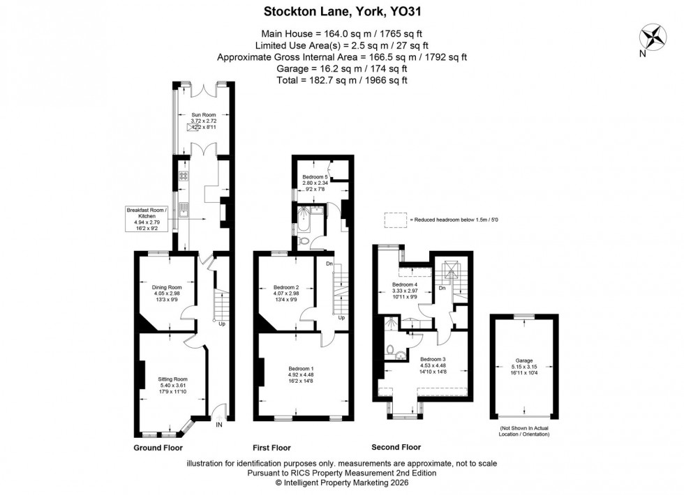 Floorplan for York ~ Stockton Lane, YO31 