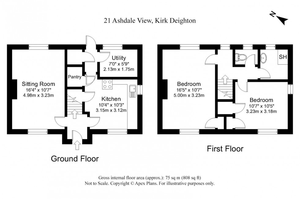 Floorplan for Kirk Deighton, Wetherby, Ashdale View, LS22