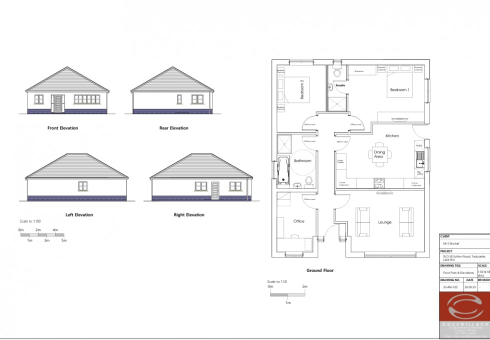 Floorplan for Tadcaster ~ Building Plot, Land between The Jackdaw & No. 50 Stutton Road, LS24 9HJ 