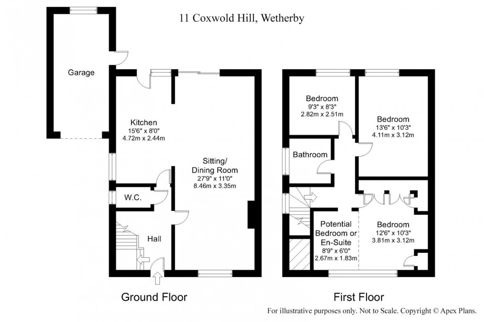 Floorplan for Wetherby, Coxwold Hill, LS22 7PX