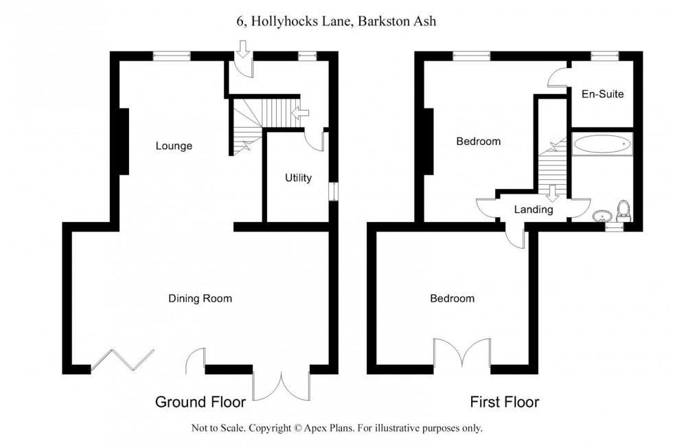 Floorplan for Barkston Ash, Hollyhocks Lane, Tadcaster, LS24