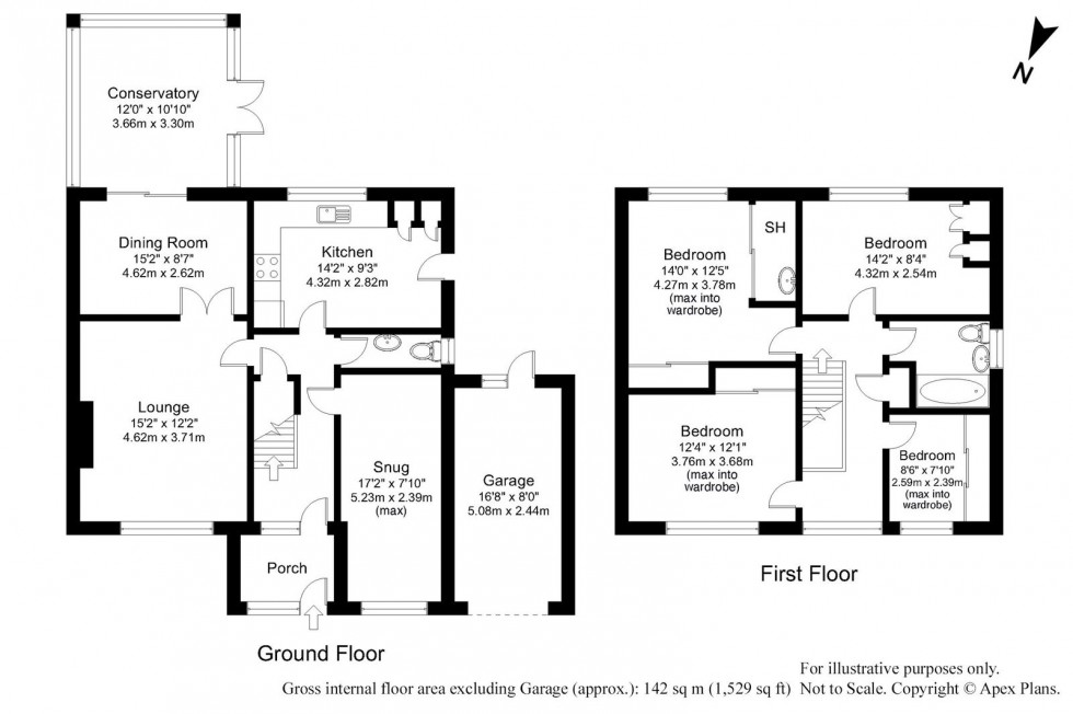 Floorplan for Wetherby ~ Ainsty Road, LS22  
