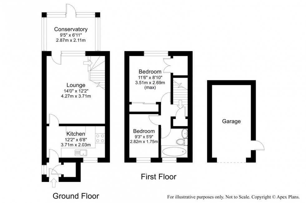 Floorplan for Wetherby~ Kings Meadow View, LS22  